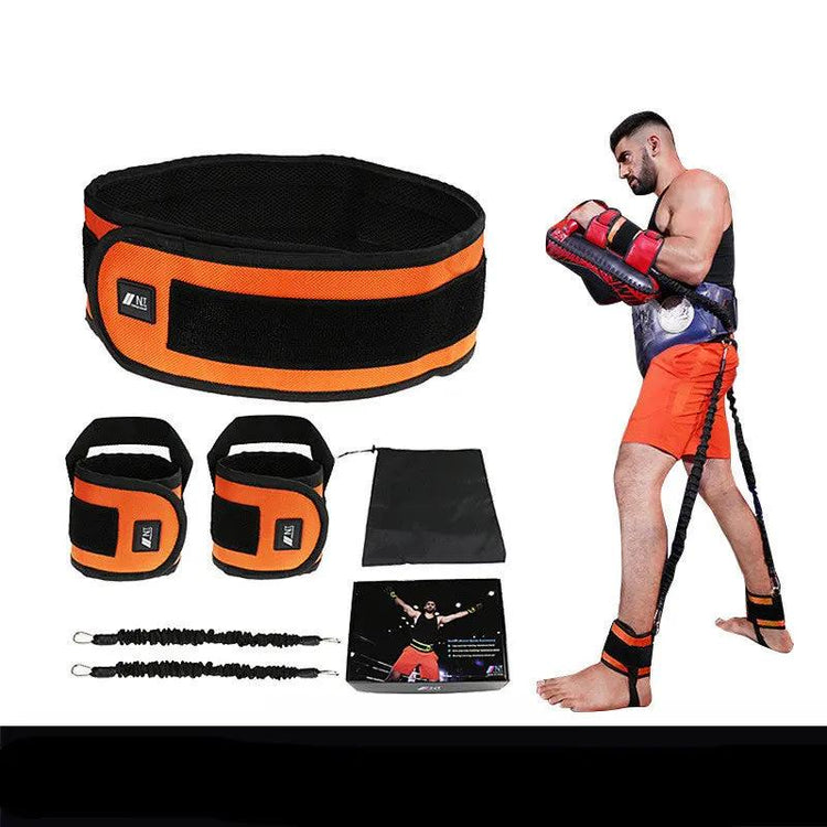 Leg Squat Boxing Combat Training Resistance Bands Fitness Combat Fighting Resistance Force Agility Workout Exercise Equipment SmartPaws