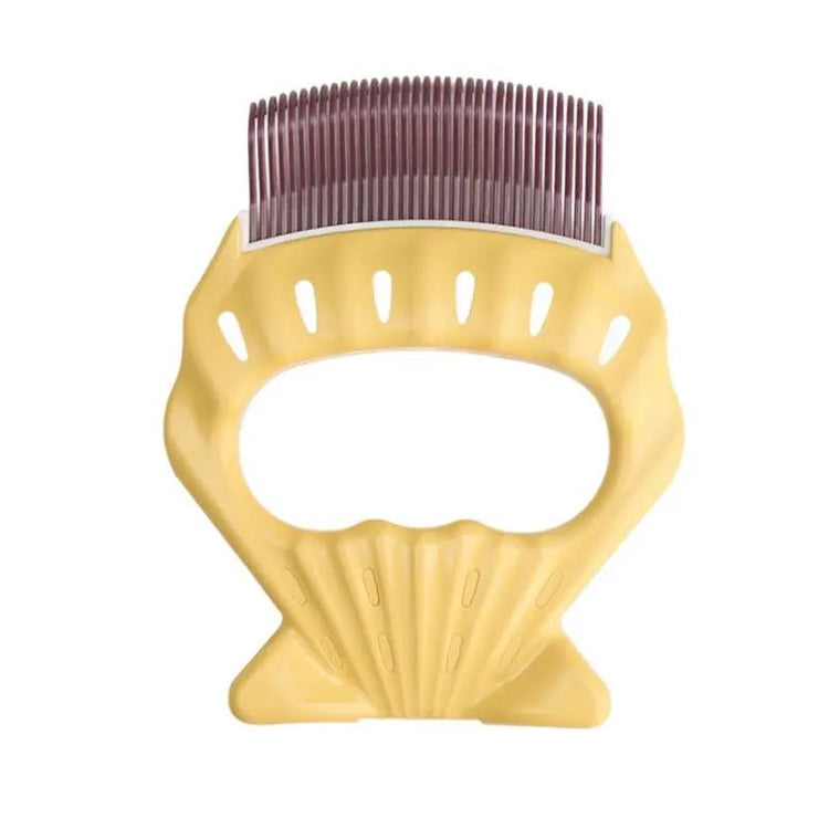 Pet Dog Cat Combs Shell Shaped Hair Remover Brush Pet Grooming Tools Dog Massage Comb Brush For Remove Pet Cat Loose Hairs SmartPaws