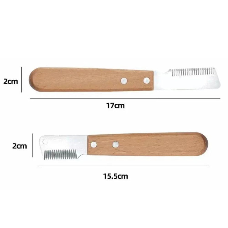 Hair Plucking Knife Pet Comb And Shaver West Highland Bull Terrier Schnauzer Terrier Dog Grooming Tools Pet Supplies SmartPaws