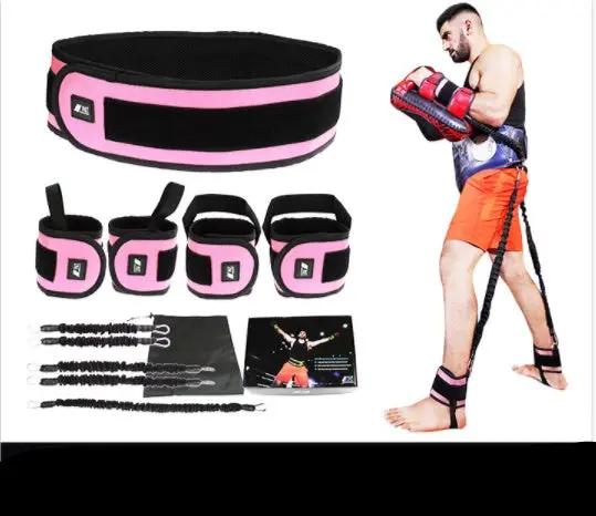 Leg Squat Boxing Combat Training Resistance Bands Fitness Combat Fighting Resistance Force Agility Workout Exercise Equipment SmartPaws