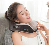 Electric Neck Massager U shaped Pillow Multifunctional Portable Shoulder Cervical Massager Outdoor Home Car  Massage SmartPaws
