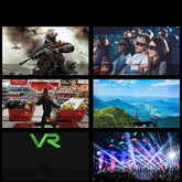 New VRG Pro 3D VR Glasses Virtual Reality Full Screen Visual Wide-Angle VR Glasses For 5 To 7 Inch Smartphone Eyeglasses Devices SmartPaws