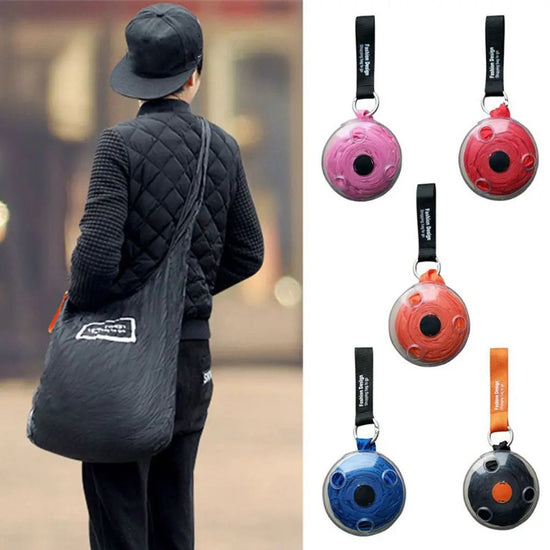 Foldable Fashion Eco Handbag Reusable Bag Supermarket Shopping Tote Bags Portable Retractable Storage Bag Shopping Bag SmartPaws