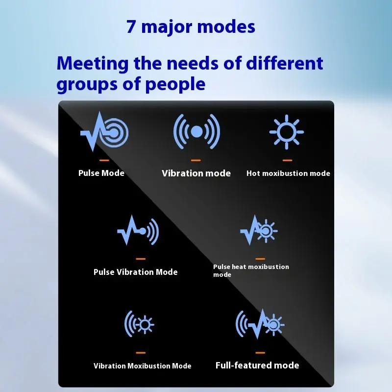 EMS Low Frequency Pulse Vibration Rechargeable Portable Massage Neck Massager SmartPaws