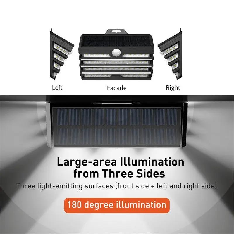 LED Solar Light Outdoor Solar Garden Lights Motion Sensor Wall Lamp Waterproof Solar Powered Garden Landscape Lawn Lamp SmartPaws
