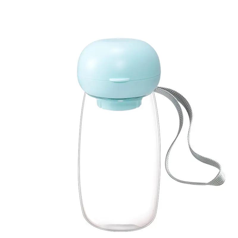 Portable Pet Water Bottle Outdoor Travel Drinking Cup Feeding Bowl With Lanyard For Small Medium Cats Dogs Pet Supplies High Temperature Resistance SmartPaws