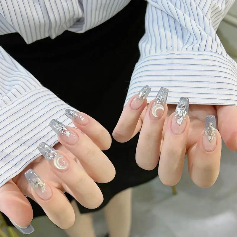 Sailor Moon Nail Stickers Beautiful Student Fake Nails SmartPaws