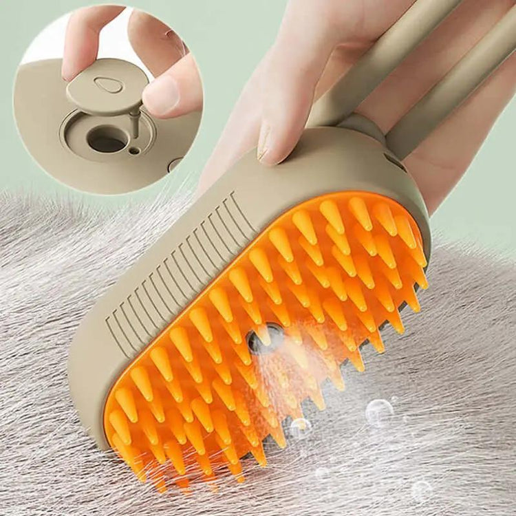 Cat Steam Brush Steamy Dog Brush 3 In 1 Electric Spray Cat Hair Brushes For Massage Pet Grooming Comb Hair Removal Combs Pet Products SmartPaws
