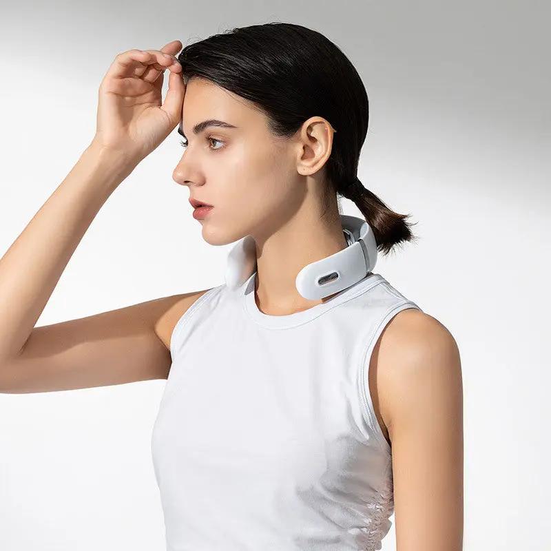 Electric Neck Massager Neck And Back Hot Compress Wireless Portable SmartPaws