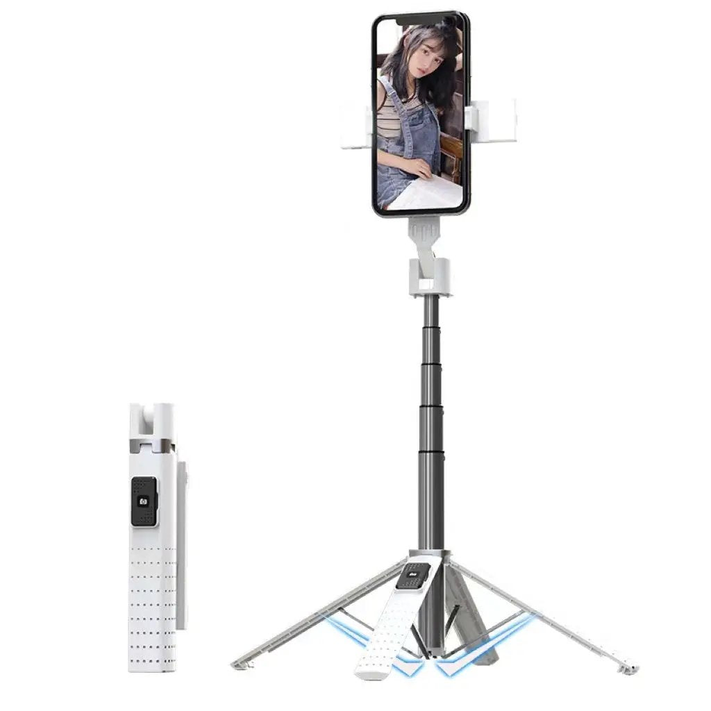 Tetrapod Mobile Phone Double Fill Light Holder Bluetooth Selfie Stick - SmartPaws