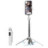 Tetrapod Mobile Phone Double Fill Light Holder Bluetooth Selfie Stick - SmartPaws