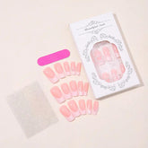 French Love Pearl Fake Nails Removable Nail Stickers - SmartPaws