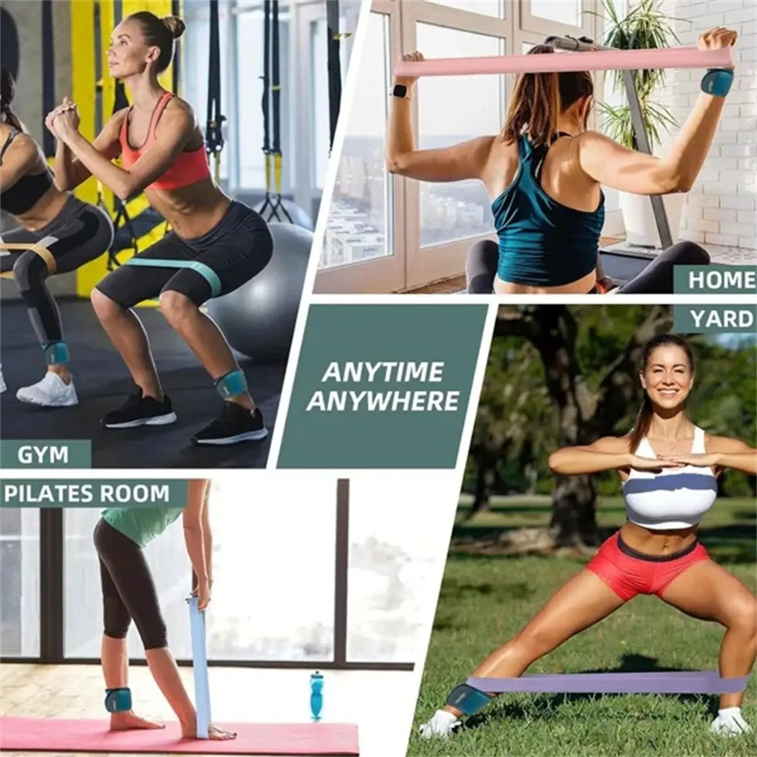 Resistance Bands, Pull Up Assist , Eexercise Bands, Long Resistance Bands Set For Working Out, Fitness, Training, Physical Therapy For Men Women SmartPaws