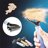 Stainless Double-sided Pet Brush Hair Removal Comb Grooming Dematting Dog Grooming Shedding Tools SmartPaws