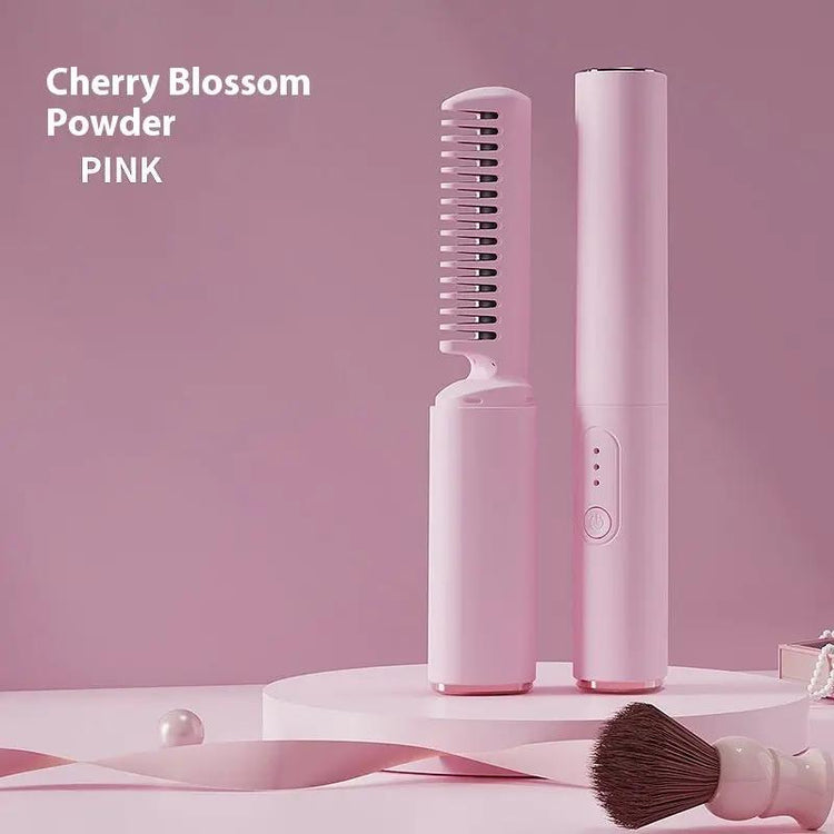 Wireless Hair Straighteners Small USB Charging Portable For Curling Or Straightening SmartPaws