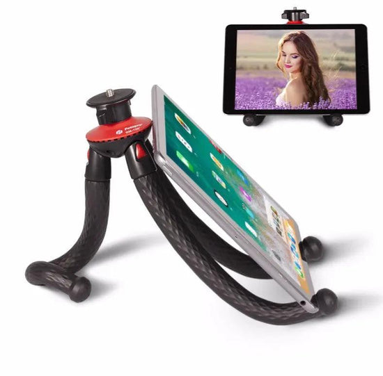 Compatible with Apple, Tripod Octopus Portable Stand Selfie Live Tripod - SmartPaws
