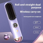 Charging Mini Convenient Wireless Hair Straighteners SmartPaws