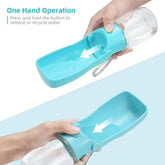 Portable Dog Water Bottle For Walking Portable Pet Water Bottles For Puppy Small Medium Large Dogs Water Dispenser Dog Water Bowl Dog Accessories SmartPaws