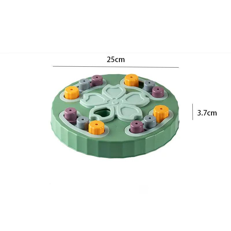 Pet Supplies Dog Educational Toys Boredom Relief Artifact Interactive Educational Feeding Toys Slow Food Plate SmartPaws