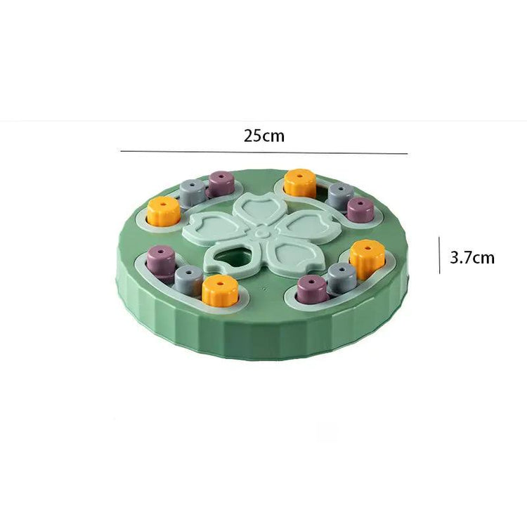 Pet Supplies Dog Educational Toys Boredom Relief Artifact Interactive Educational Feeding Toys Slow Food Plate SmartPaws