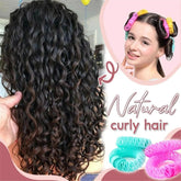 Donut Hair Rollers Magic Sticks Hair Natural Curlers Circle Spiral Plastic DIY Hair Styling Curly SmartPaws