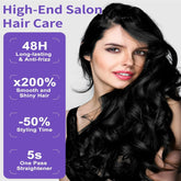 Steam Straighteners For Hair, Professional Salon Titanium Vapor Straightening Irons, High-end Salon Water Light Steam Flat Iron 24 Hour Anti-frizz Make Hair Smooth And Adds Shine SmartPaws