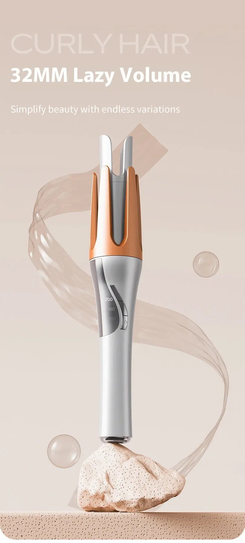 Automatic Hair Curler Portable Multifunction Curlers Hair Perm SmartPaws