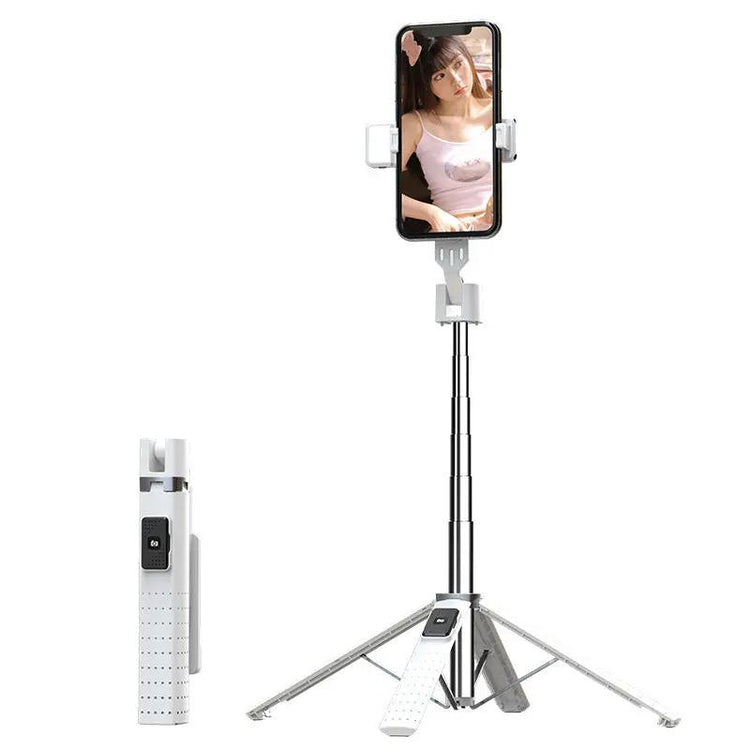 Tetrapod Mobile Phone Double Fill Light Holder Bluetooth Selfie Stick - SmartPaws