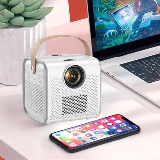 Projector Full Hd Mini Projector For Home Portable Led SmartPaws