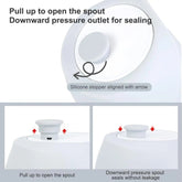 Dog Water Bottle Leak Proof Portable Travel Pet Water Bottle Foldable Lightweight Dog Water Dispenser Drinking Bowl For Dogs Puppy Pets On The Go For Outdoor SmartPaws