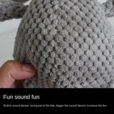 Dog Plush Toys Pet Squeaky Animal CuteShape Toy Dog Bite-Resistant Clean Teeth Chew Toy Pet Supplies Interactive Toys SmartPaws