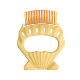 Pet Dog Cat Combs Shell Shaped Hair Remover Brush Pet Grooming Tools Dog Massage Comb Brush For Remove Pet Cat Loose Hairs SmartPaws