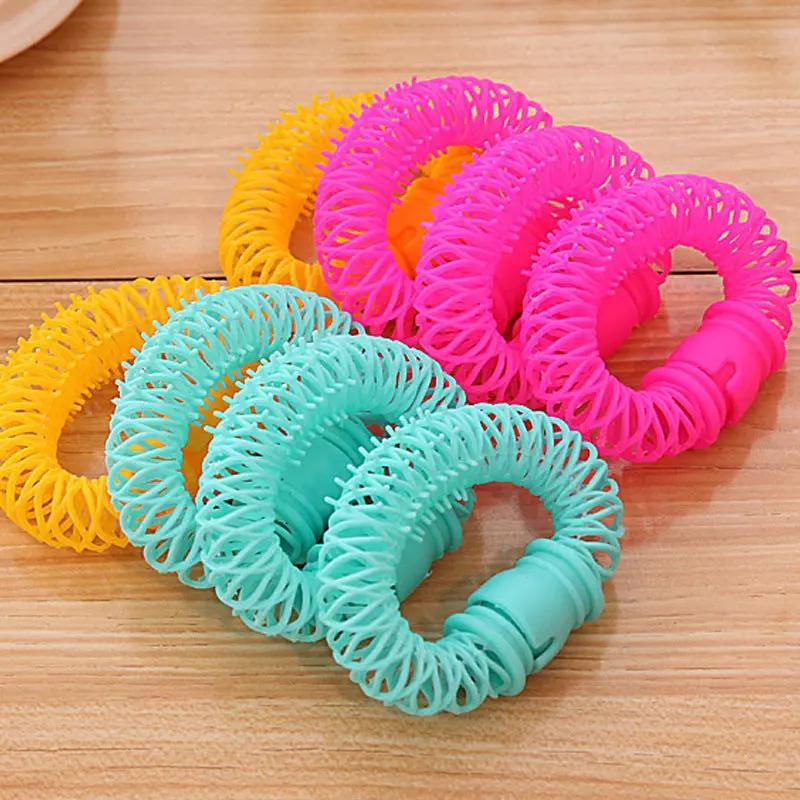 Donut Hair Rollers Magic Sticks Hair Natural Curlers Circle Spiral Plastic DIY Hair Styling Curly SmartPaws