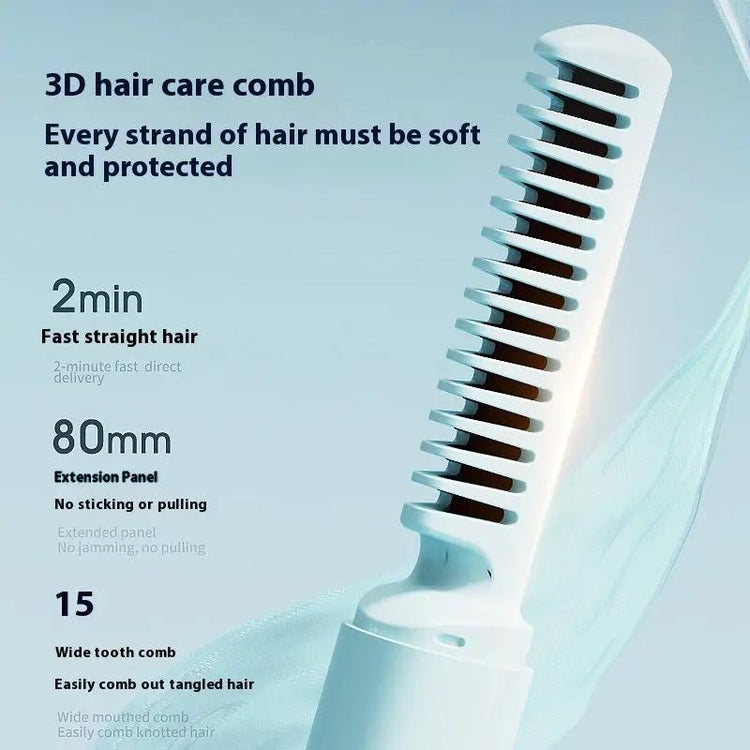 Wireless Hair Straighteners Small USB Charging Portable For Curling Or Straightening SmartPaws