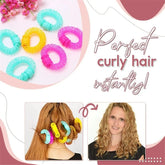 Donut Hair Rollers Magic Sticks Hair Natural Curlers Circle Spiral Plastic DIY Hair Styling Curly SmartPaws