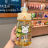 Summer Super Cute Water Cup Straw Cup Student Water Bottle Portable SmartPaws