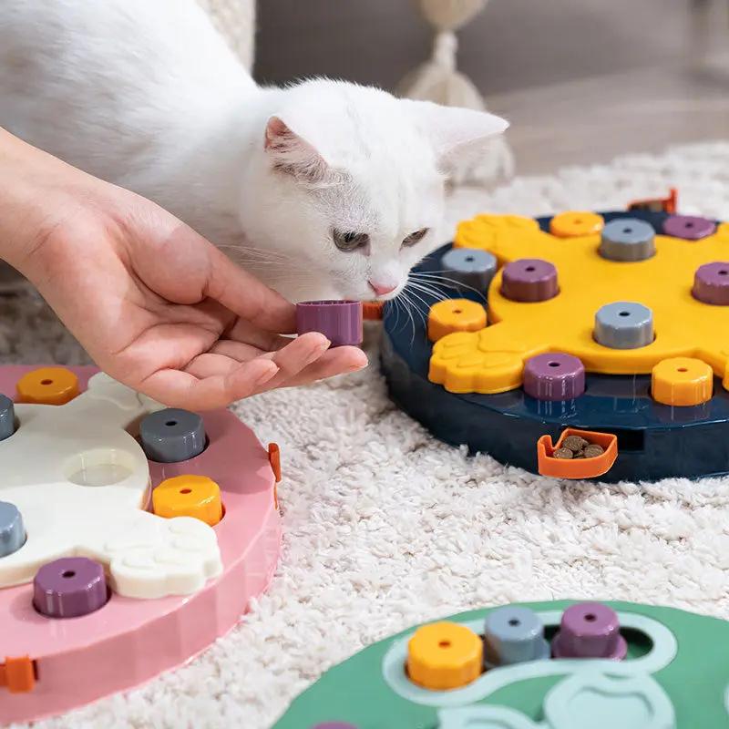 Pet Supplies Dog Educational Toys Boredom Relief Artifact Interactive Educational Feeding Toys Slow Food Plate SmartPaws