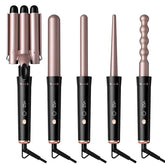 Five-in-one Tube Replacement Hair Curler Does Not Hurt Hair Negative Ion Multifunction Curlers - SmartPaws