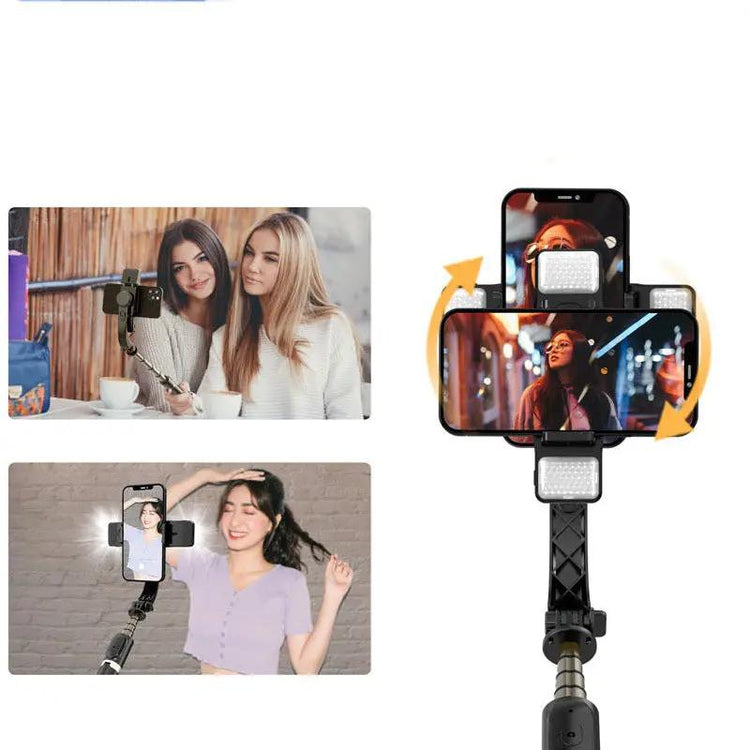 Bluetooth Selfie Stick Handheld Stabilizer Single-axis Mobile Phone Bracket - SmartPaws