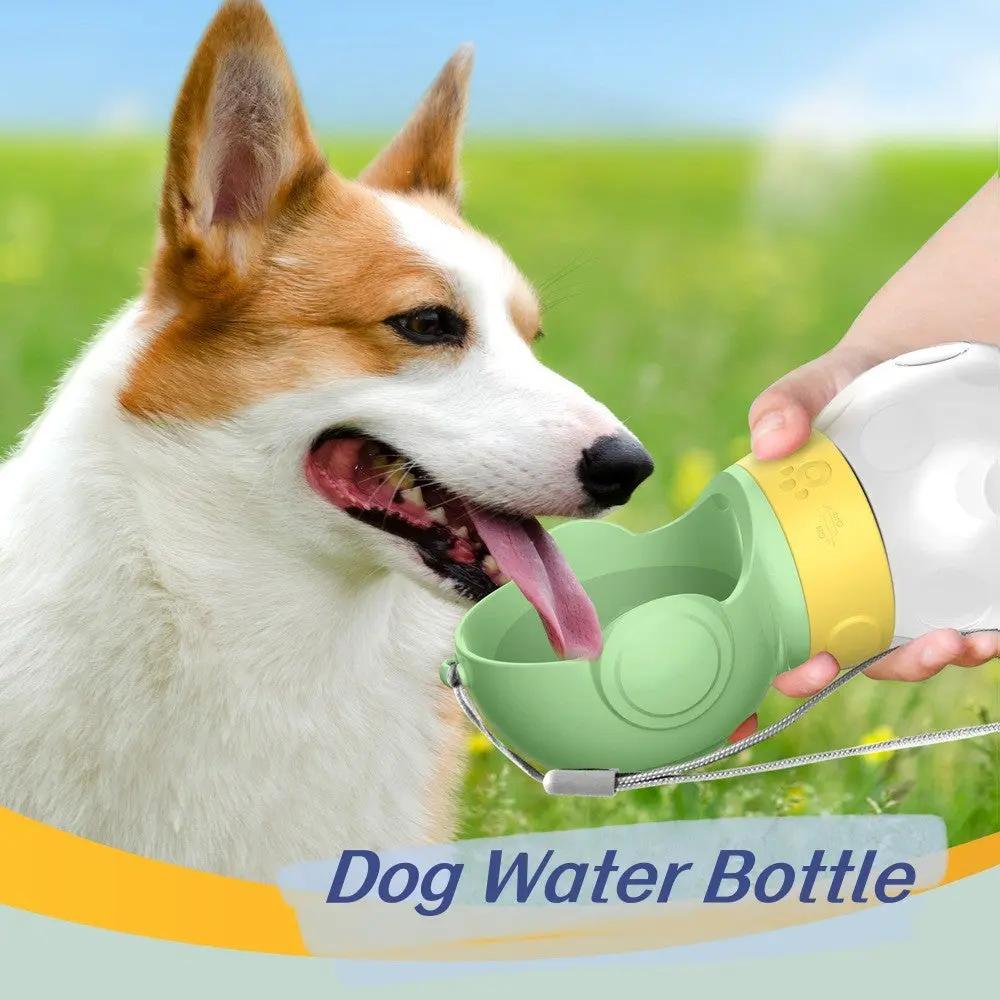 Dog Water Bottle Portable Travel Pet Drinker Leak Proof Dog Bowl Food Cat Fountain Outdoor Walking Drinking Bottle Dogs Feeder SmartPaws