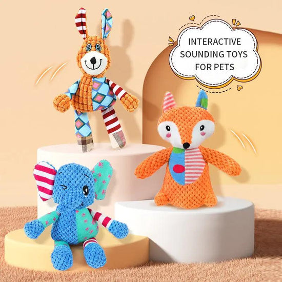 Interactive Dog Toys For Aggressive Chewers Dog Squeaky Toys   Pet Grinding Teeth Plush Toy, Chewing Toy For Dog Interactive Supply Dog Toys Dog Toys For Aggressive Chewers SmartPaws