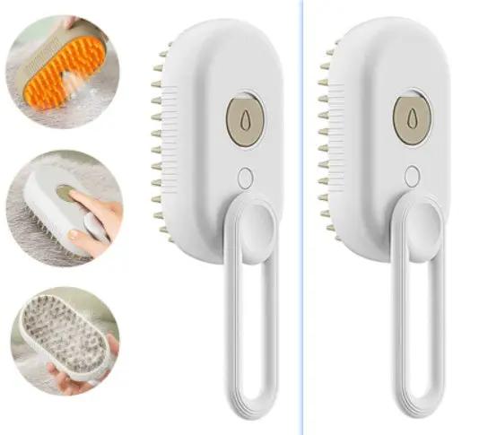 Cat Steam Brush Steamy Dog Brush 3 In 1 Electric Spray Cat Hair Brushes For Massage Pet Grooming Comb Hair Removal Combs Pet Products SmartPaws