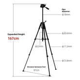 D600 Mobile Phone Selfie Live Tripod Night Fish Luring Lamp Camera Bracket - SmartPaws