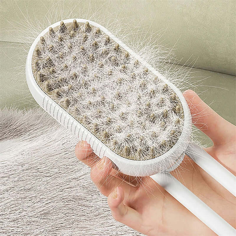 Cat Steam Brush Steamy Dog Brush 3 In 1 Electric Spray Cat Hair Brushes For Massage Pet Grooming Comb Hair Removal Combs Pet Products SmartPaws