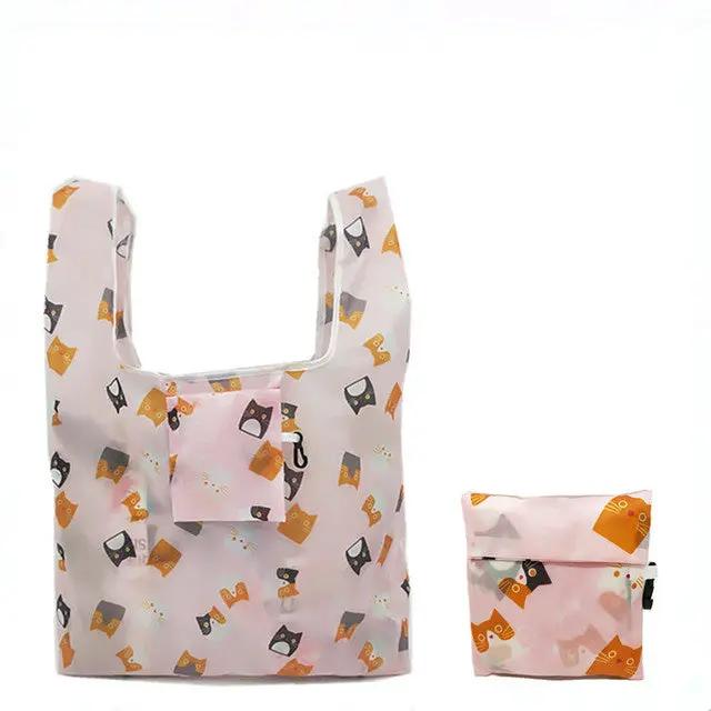 Fashionable Eco-friendly Polyester Shopping Bag Storage SmartPaws