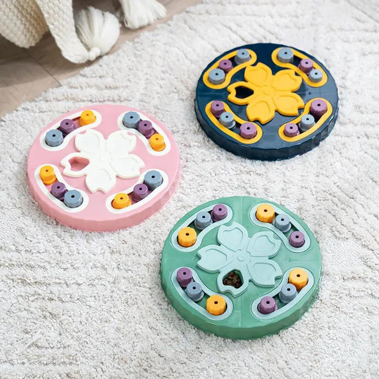 Pet Supplies Dog Educational Toys Boredom Relief Artifact Interactive Educational Feeding Toys Slow Food Plate SmartPaws