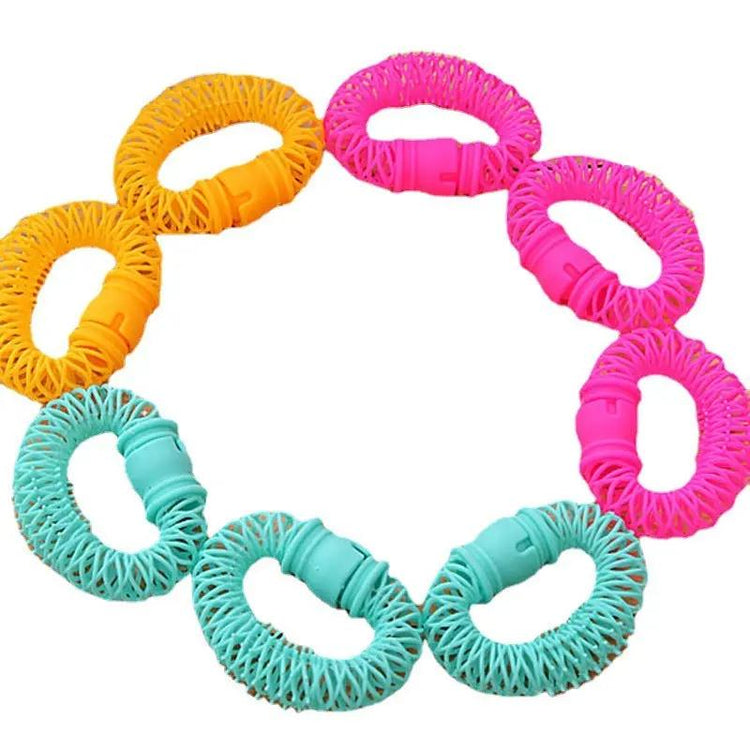 Donut Hair Rollers Magic Sticks Hair Natural Curlers Circle Spiral Plastic DIY Hair Styling Curly SmartPaws